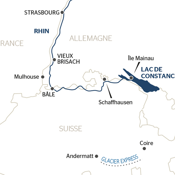 Croisière Glacier Express départs jusqu'en octobre 2024